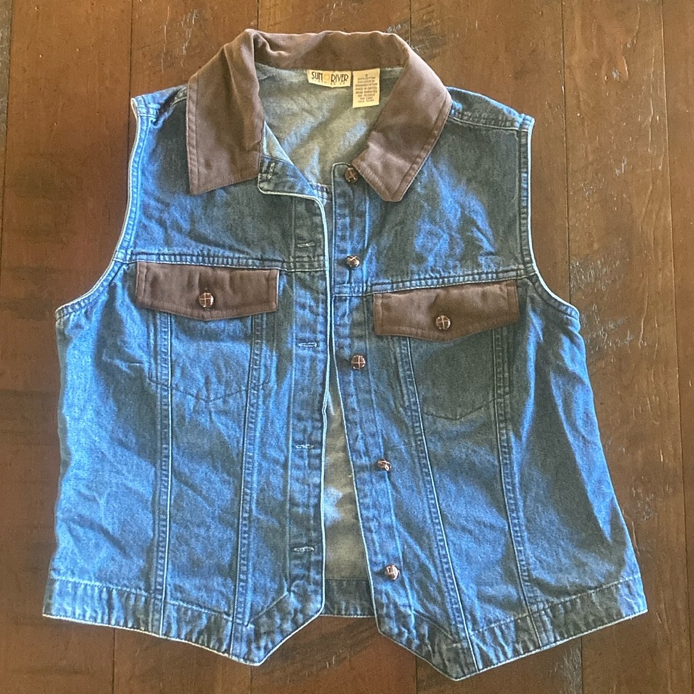Vintage Denim Vest